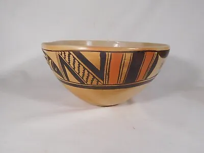 $179 • Buy  Gorgeous Larger Hopi Indian  Pottery Bowl By Award Winning Adelle Nampeyo