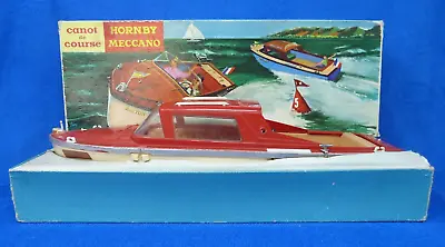 Hornby Meccano Canot De Course Model 901 Mouette Electric Speed Boat • $37.29