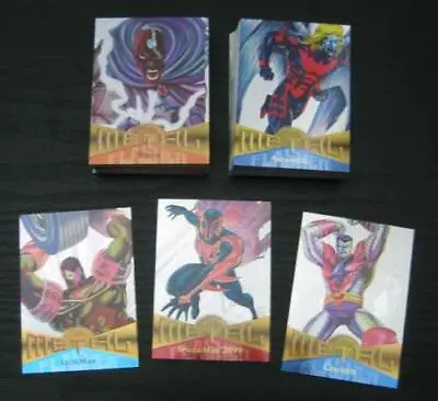 1995 Marvel Metal Inaugural Ed. SILVER FLASHER Parallel Cards NM/M (Select) • $7.99