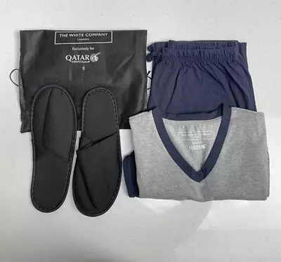 Qatar Airways X The White Company Sleep Set - Size S • £3.99