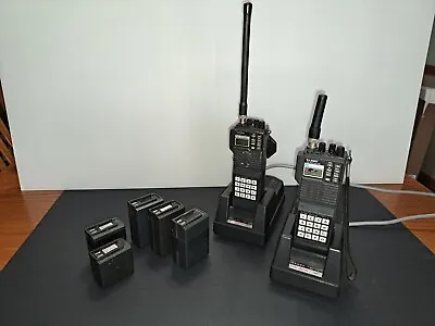 QTY 2 Yaesu FT-23R 2M And FT-73R 440 Handheld Transceivers HUGE LOT!!! • $99