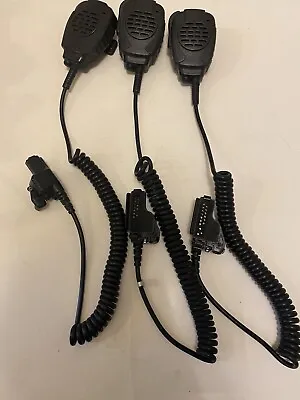 Cobalt Remote Speaker Mic For Motorola XTS5000 25000 & HT1000 Radios -Lot Of 3 • $34.99