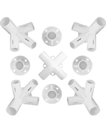 £8.49 • Buy 9PCS Gazebo Replacement Spare Connectors Parts For 3×3M Awning Tent 19/25MM