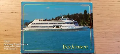 Postcard Passenger Ship Count Zeppelin Lake Constance Ungel_11 • £13.31