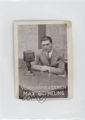 1928-35 J L Tiedemanns Sport Series Tobacco Max Schmeling • $46.14