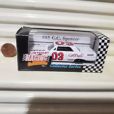 RACING COLLECTABLES 1993 1/64 #03 G. C. SPENCER 1963 CHEVROLET Nu In C9 Mint Box • $17.95