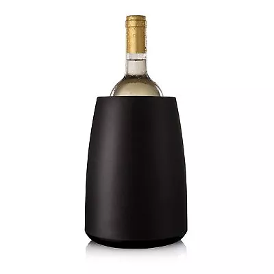 Vacu Vin Active Cooler Wine Elegant - Reusable Wine Bottle Cooler - Black - W... • $42.15