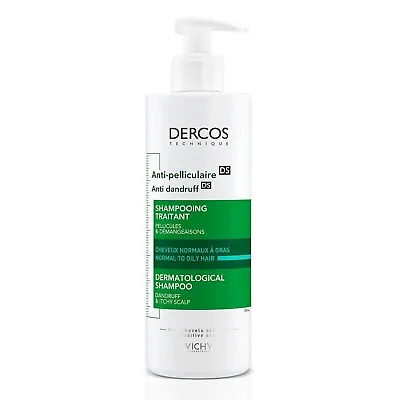 Vichy DERCOS EXTRA LARGE  Anti-Dandruff Shampoo Normal To OILY Hair 13.2oz 390ml • $28.99