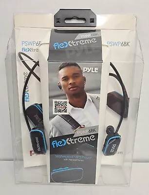 Pyle Flextreme Waterproof MP3 Player With Headphones PSWP6BK • $44.99