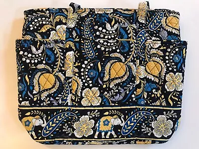 New Vera Bradley Go Round Tote In Ellie Blue • $69