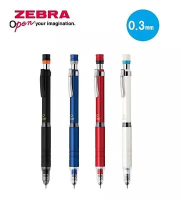 Zebra DelGuard Type Lx 0.3mm Mechanical Pencil 4 Body Color Select • $25.04