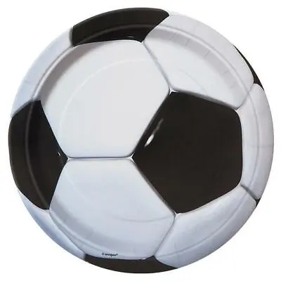 £3.49 • Buy 3D Football Plates Birthday Party Footy Soccer Theme Gifts For Him Parties