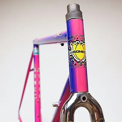 1991-1992 Somec Italian Road Bike Columbus Genius Frameset • $650