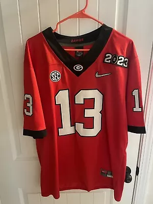 Stetson Bennett Georgia Bulldogs Jersey Men’s L Stitched • $44.99