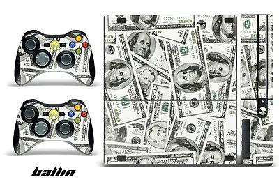 Skin Decal Wrap For Xbox 360 E Gaming Console & Controller Sticker Design BALLN • $8.95