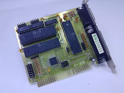 ISA 8 BIT Parallel Port Game Port Controller Card • £14.45