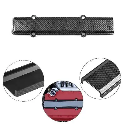 FOR HONDA Vtec B18 B16 B SERIES  CARBON FIBER LOOK VALVE COVER SPARK PLUG INSERT • $13.29