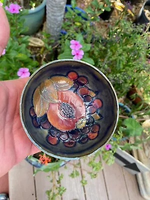 £114.06 • Buy Signed William Moorcroft Pomegranate Pottery Bowl FREE SHIPPING
