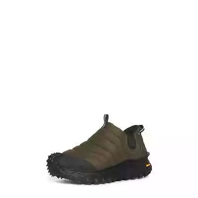Moncler Men's Apres Trail Quilted Pull On Sneakers Military Olive EUR 41 US 8 • $160