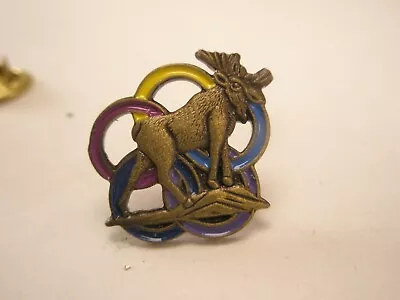 Loyal Order Of Moose Olympic Rings Vintage Tie Tack/Lapel Pin Sports • $22.49