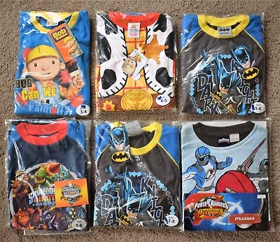 $12.37 • Buy 100% Cotton Children's Pyjamas Bob Builder Batman Woody Skylanders Power Rangers