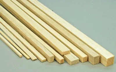 Balsa Wood Quality Strip 900mm Long Packs Of 5101520 Packed In Cardboard Tube • £10.50