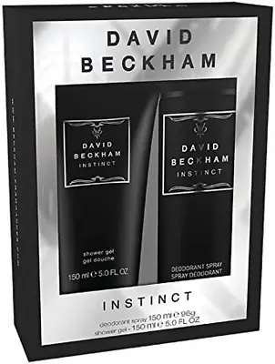 £22.49 • Buy David Beckham Instinct Body Care Gift Set For Men Body Spray And Shower Gel, 15/