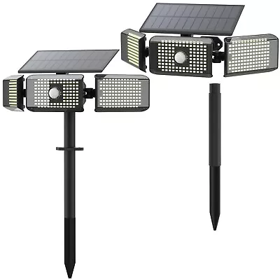 Outdoor Solar Wall Lights LED Motion Sensor Bright Flood Street Lamp 4 Modes • $35.98