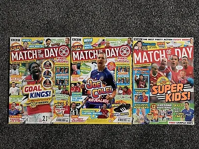 3 Issues Of 2007/08 Match Of The Day Magazines Bundle • £1.99