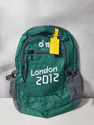 £17.46 • Buy London 2012 Olympics Green Backpack/rucksack. Official Partner BP Version. 