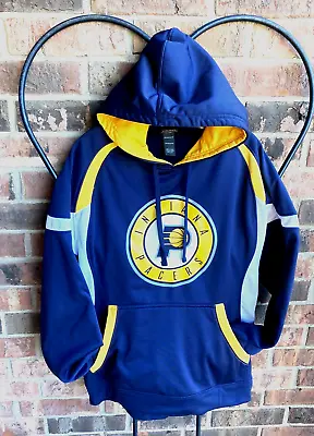 NBA Indiana Pacers Blue Fleece Lined Hoodie Sweatshirt Youth XL • $15.97