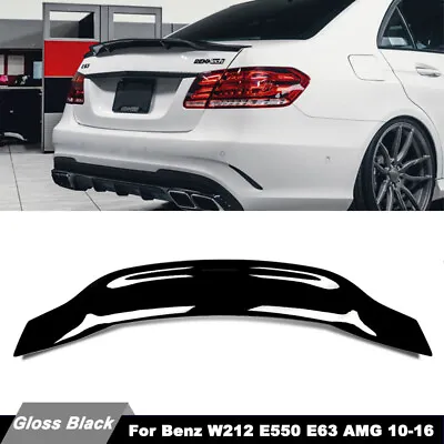 Trunk Spoiler Wing RT Style For Mercedes Benz W212 E350 E550 E63 AMG 2010-16 • $1189.99