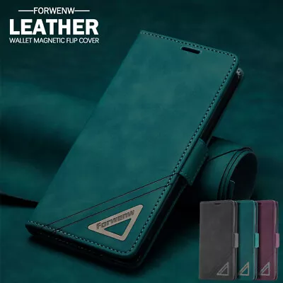 For Samsung S23 S22 S21 S20 FE Ultra S10 Plus Case Leather Wallet Flip Cover • $13.99