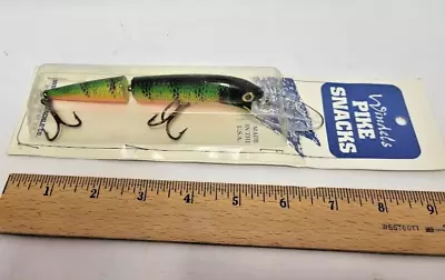 Pike Snack 5   New Jointed Deep Rattle By Windels Trolling Crankbait • $6.95