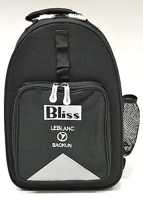 NEW LEBLANC BLISS Bb CLARINET CASE BACK PACK STRAPS  ITEM #7860(goofy Zipper) • $5