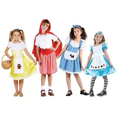 Girls Kids World Book Day Fancy Dress Costume Story Character Fairytale Outfit • £12.98