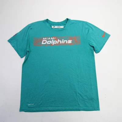 $12.74 • Buy Miami Dolphins Nike Short Sleeve Shirt Men's Aqua Used