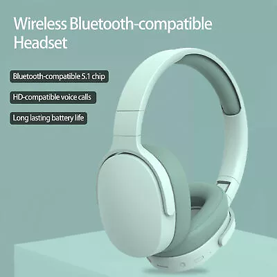 $33.15 • Buy Noise Cancelling Headphones Wireless Ergonomic Bluetooth Over Ear Stereo Headset