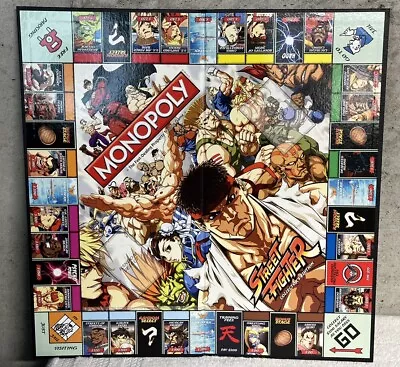 Monopoly Street Fighter Collector’s Edition Hasbro 2012 Replacement Game Board • $19.99