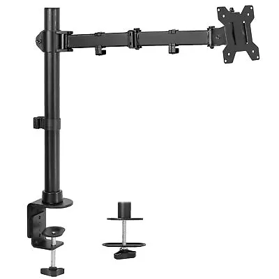 VIVO Single Ultrawide Monitor Desk Mount Adjustable Stand For Screens Up To 45  • $44.99