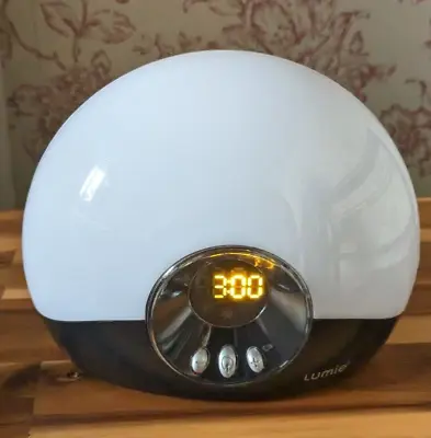£30 • Buy Lumie Bodyclock Go 75 Wake-Up Light Alarm Clock