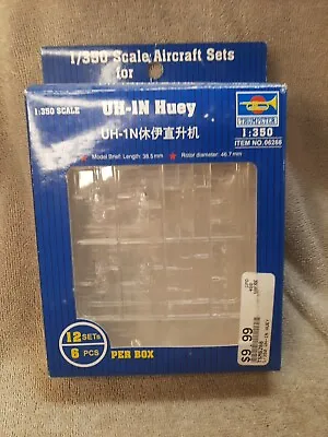 Trumpeter 06268 1/350 UH1N Huey Helicopter Set (x12) NEW IN BOX • $8.99