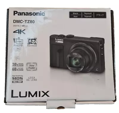 Panasonic Lumix DMC-TZ80 Digital Camera • $299.99