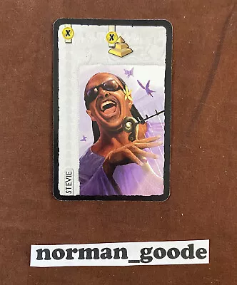 7 Wonders Stevie Wonder Promo Leader Card • $15