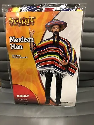 Spirit Halloween Mexican Man Costume NIP • $41.99