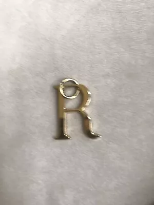 Lovely TKMaxx Large Gold Tone Letter R Necklace Bracelet Key Ring Handbag RRP£7 • £1.99