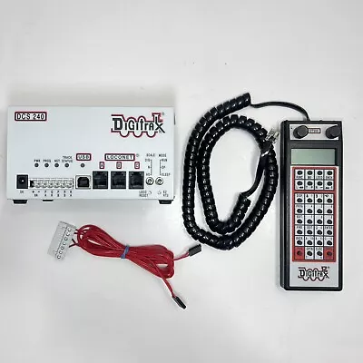 Digitrax DCS240 LocoNet Advanced Command Station & DT500 Throttle FOR PARTS READ • $350