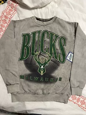 Milwaukee Bucks 47’ Brand Sweatshirt  Mens Tye-dye Vintage Tubular NEW NWT • $50