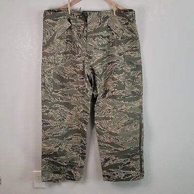 USAF ABU Gore-Tex Pants Tiger Stripe Camo Men X-Large Regular APECS Trousers • $29.99