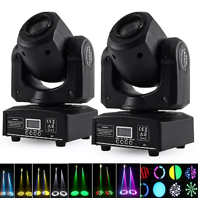 2X Moving Head Stage Light 60W RGBW LED DMX DJ Club Party Spot Beam Lights • $113.95